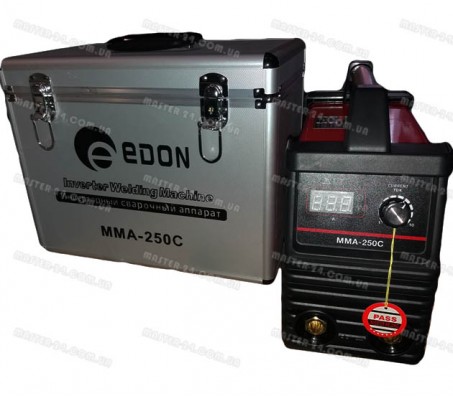 Сварочный инвертор Edon MMA-250C (Алюминиевый кейс)