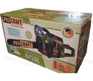 Бензопила Procraft K450L (Металл + подкачка + 1 запасной фильтр)