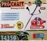 Бензокоса Procraft T4350 (3 ножа + катушка "подшипник")