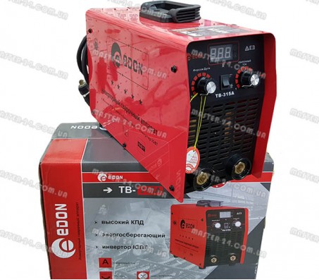 Сварочный инвертор Edon TB-315A (MMA + TIG)
